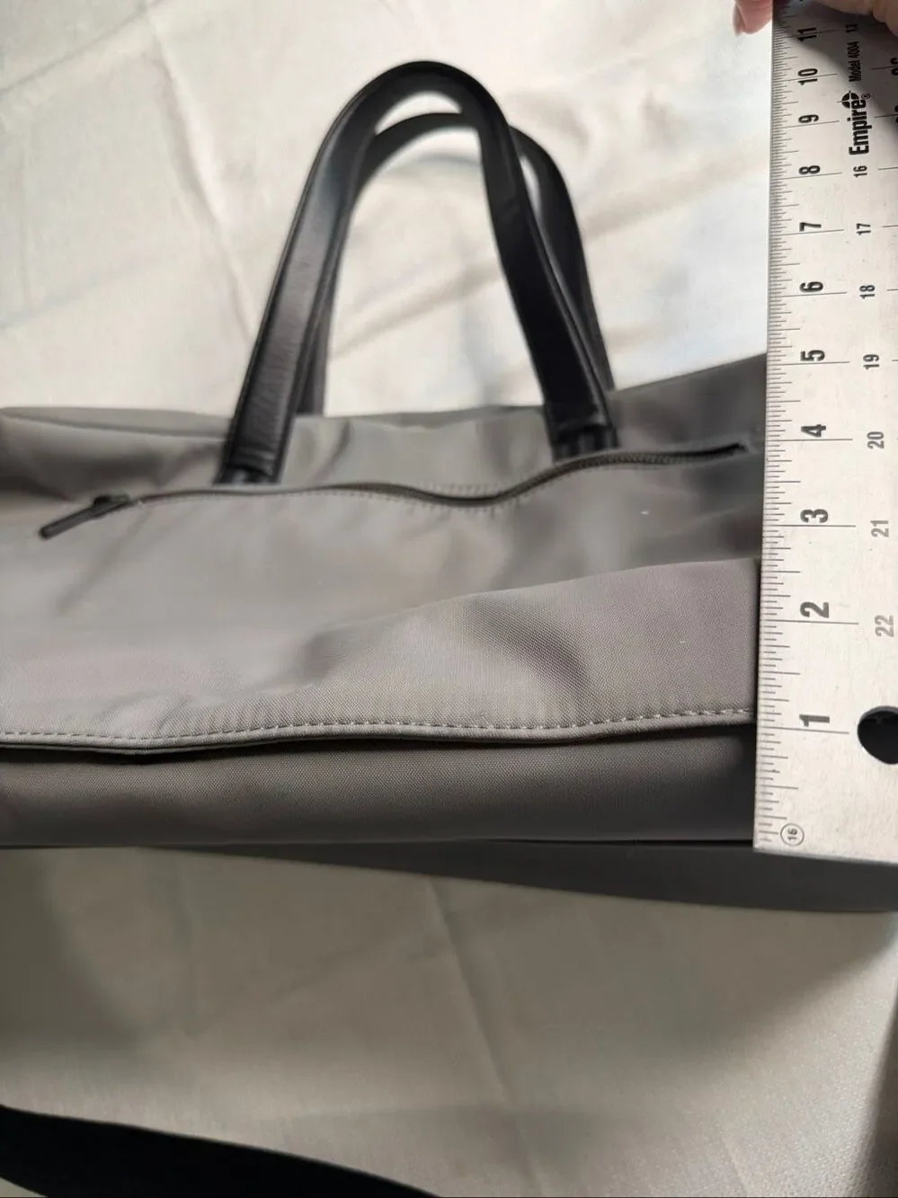 Away The Everywhere Sleek Grey Nylon Travel Carry On Bag